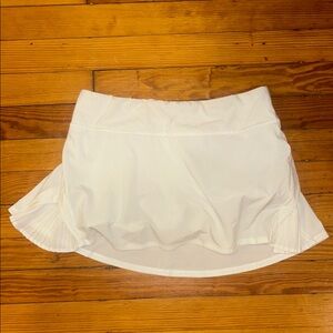 White Athletic Skort
